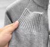 Men's Retro Solid Half-Zip Knit Sweater: Versatile Base Layer for Autumn and Winter
