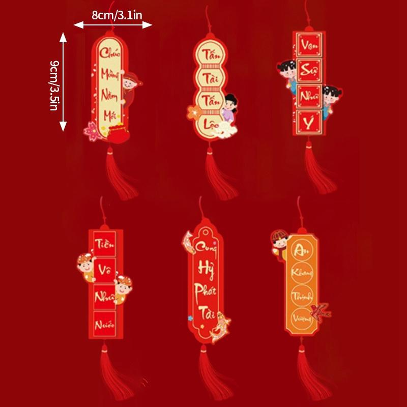 2025 Spring Festival Pendants Chinese Lunar New Year Decoration Hanging Craft Ornament Wealth Tree Decor Pendant Home Decoration
