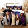 3D Printed Maneskin Bedding Set Pillowcase Duvet Cover  Double Twin Full Queen King Adult Boys Bedclothes Quilt Cover026