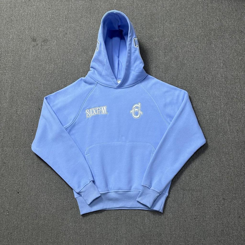 Cross-border Men's & Women's Warm Embroidered Hoodie & Sweatpants Set - Autumn/Winter Velvet Casual High Street Style