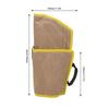 Jute Dog Bite Sleeve Yellow Edge Robust Arm Protection Dog Training Equipment For German Shepherd Malinois Large Breed Dog