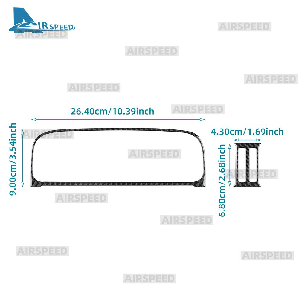 Pegatina Real de Fibra de Carbono Suave Para Volkswagen VW Polo MK5 6R 2010 2011 2012 2013 2014 LHD RHD Embellecedor de Salida de Aire de la Consola Central del Coche