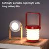 Night Light USB Rechargeable 1200mAh Battery Operated Nursery Lamp LED Desk Light with 3-Level Dimming for Bedroom Nursery