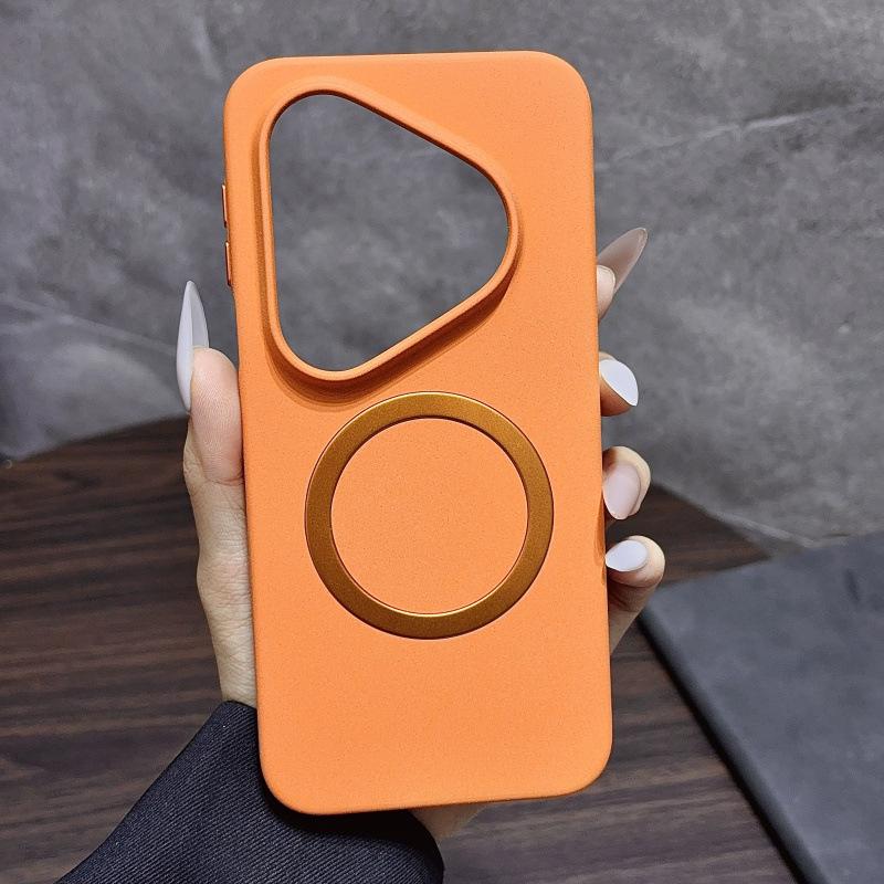 Applicable to Huawei Pura11Pro mobile phone case new Max advanced sense matte magnetic suction soft edge anti-drop case moisture