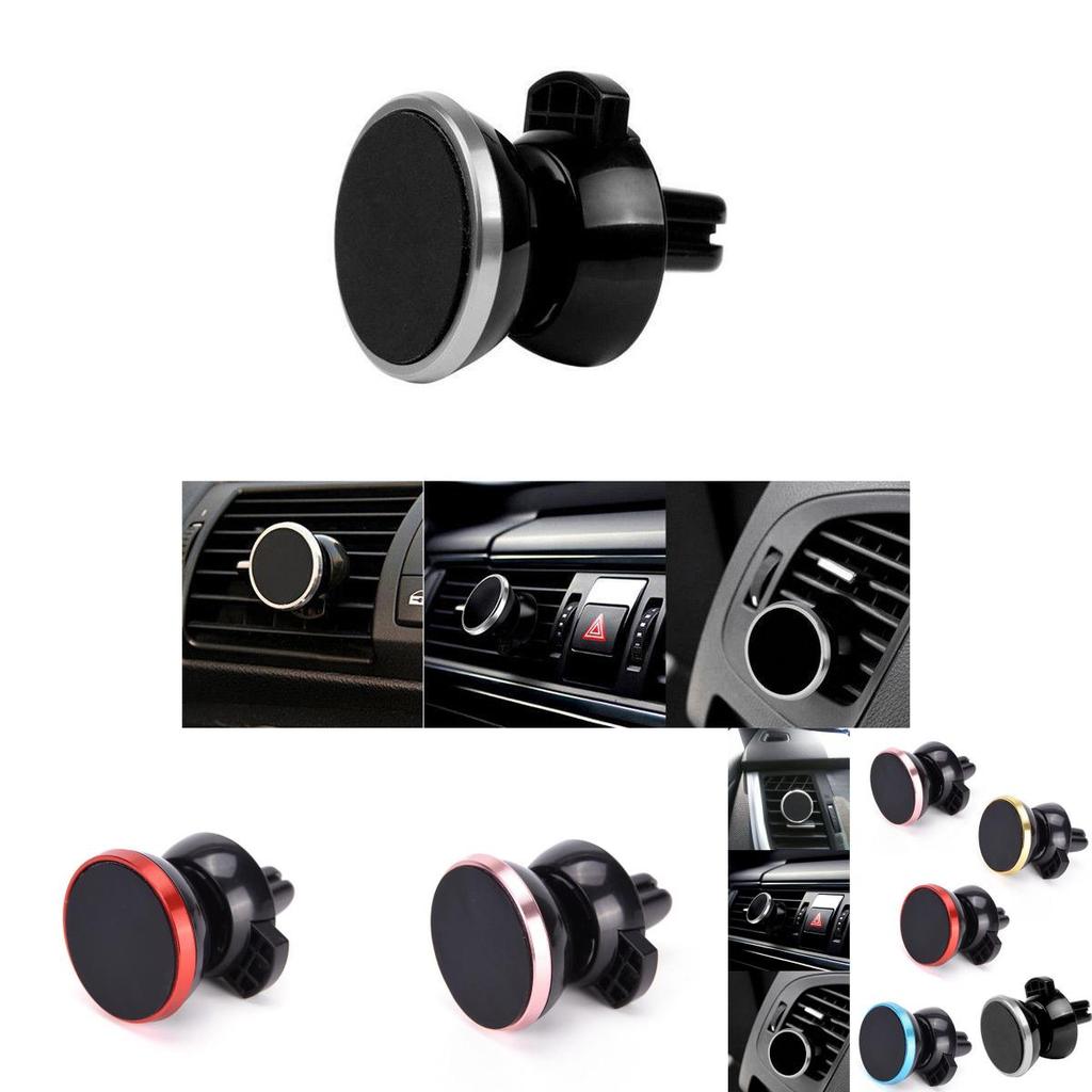 Magnetic Car Air Vent Holder Stand Mount For Mobile Cell Phones With Stylish Design And Versatile Storage