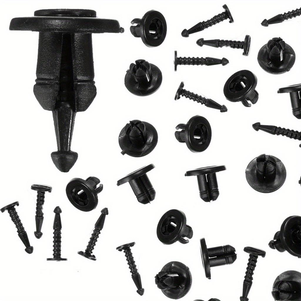 50pcs Car Bumper Clip Fixing Rivets Decorative Panel Fastening Clips Suitable for Renault Honda
