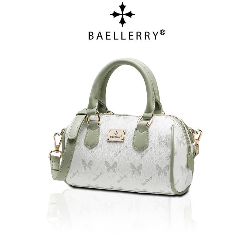 Baellerry Butterfly Pattern Pillow Bag for Women Ladies Fashion Shoulder Bags Leather Crossbody Bag Handbags Purse