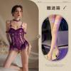 Sexy Underwear, Sexy Lace, Transparent Small Breasts Gather and Show Big, Pure Desire To Open the File