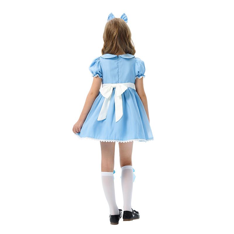 Pastoral Alice Maid Children's Clothing Halloween Children's Princess Lolita Teen Dress Girls Performance Costume