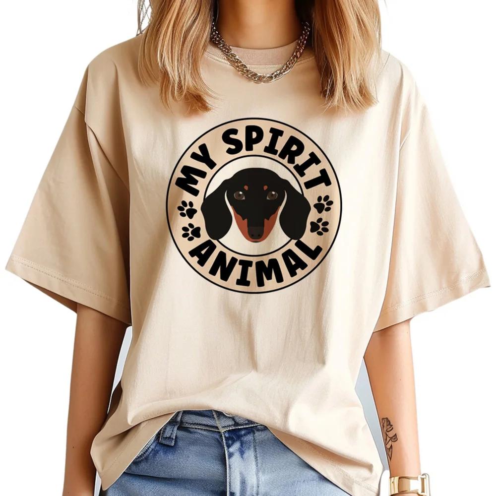 Dachshund Dog Printed Summer T Shirts Graphic Casual Streetwear Short Sleeve Creative Comfoetable Soft Summer T-shirt