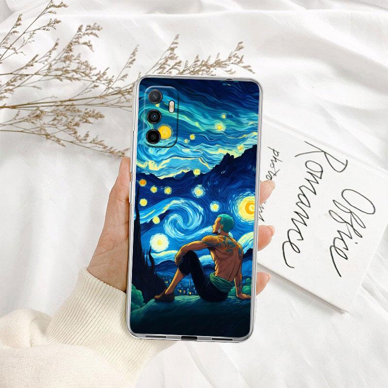 TR33 One Piece Zoro Transparent Phone Case for Motorola Moto G7 G8 G9 G84 G85 G73 G24 G15 Z2 Play Power Plus