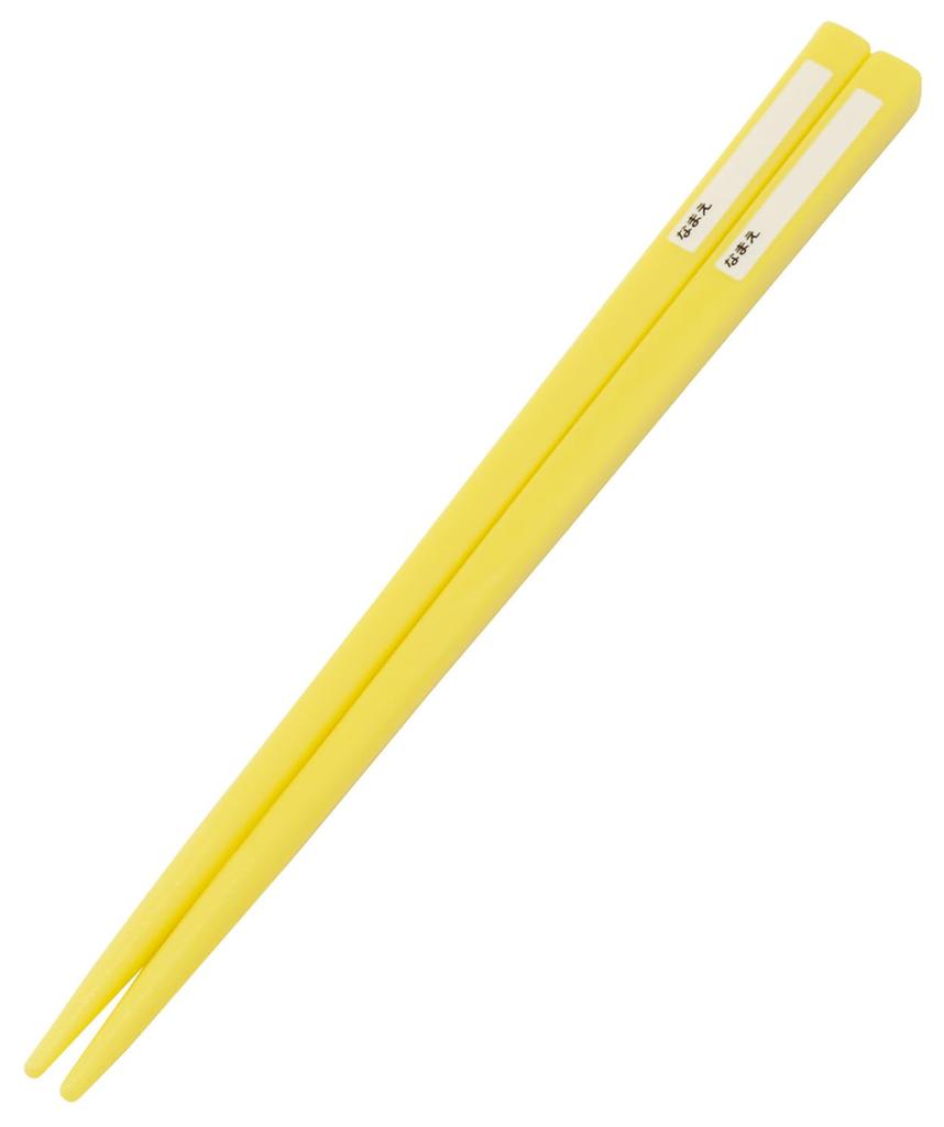 Skater Children's Lunch Box Chopsticks Trio Set (Chopsticks, Spoon, Fork) 16.5cm SpongeBob Design for Boys and Girls TACC2-A
