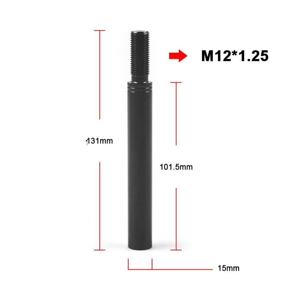 4" M12x1.25 Shift Knob Extender Extension Lever Gear Manual Shifter Rod