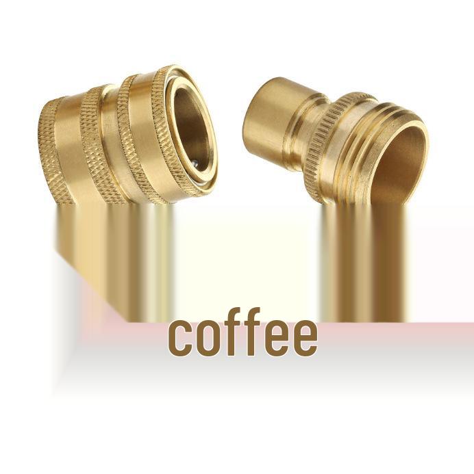 3/4" Stainless Steel Quick Connect High-Pressure Washer & Garden Hose Adapter Kit