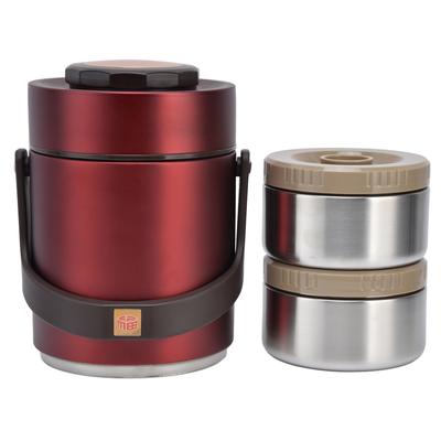 Insulation Lunch Box High Capacity 1.5L Stainless Steel Portable Ht Preservation Vacuum Box for Adults Students