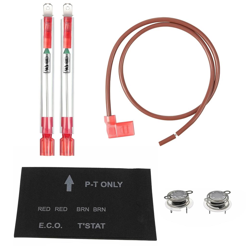 RV Water Heater Thermal Cutoff with ECO Thermostat Assembly Kit, Replacement Parts Replacement for Atwood 91447 93866,
