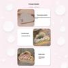 Cloud Shape Tulip Night Light Diy Mirror Flower Atmosphere Lamp Desktop Ornament Creative Handmade Gift For Bedroom Decoration