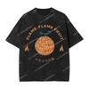 Flame-Flame Devil Fruit T Shirts Washed 100% Cotton T-Shirts one piece for Men Women Tops Streetwear Summer Tee Shirt