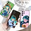 LUM Anime U-Urusei Y-Yatsura Phone Case For Samsung S26,S25,S24,S23,S22,S30,S21,Ultra,Plus,FE 5G Black Soft Cover