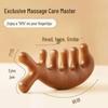 Engraved Sandalwood Wide-Tooth Dolphin Comb - Multi-functional Head Therapy and Massage Comb