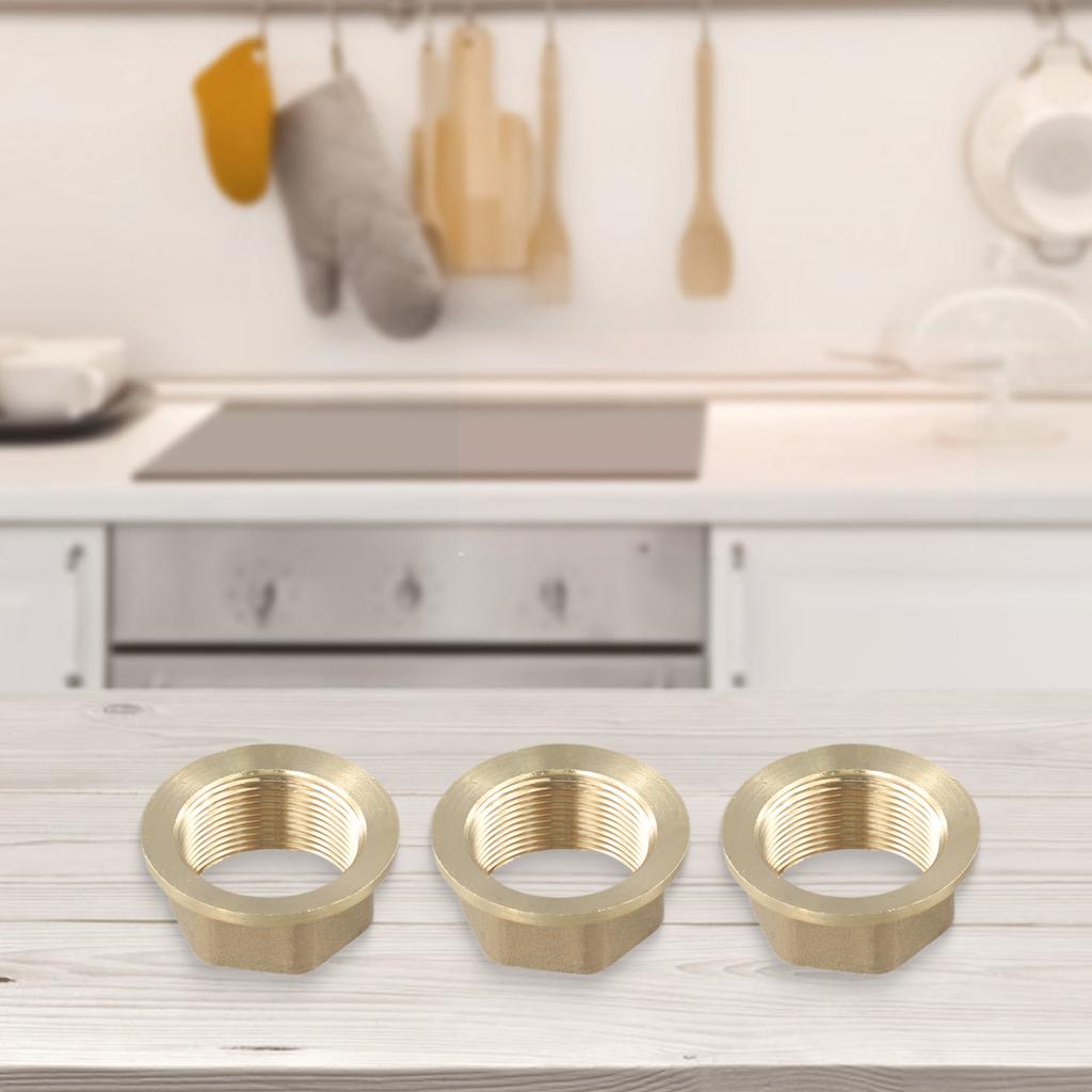 Tool Backnut Brass Kitchen For Kitchen Gold High-Quality Monobloc Mixer Tap Backnut 32mm Brass Brand New Exquisite