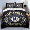 Chelsea Football Club Povlečení Sada Povlečení Potah na peřinu Sada potahů na peřinu Povlaky na polštáře Domácí dekorace (1 * Povlak na peřinu 2 * Povlaky na polštář, bez náplně do peřiny)