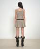 Musinsa Standard Woman Women'S Cotton Flare Mini Dress [Grayish Beige]