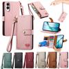 Leather Wallet Case For Samsung Galaxy A14 A24 A34 A54 A13 A23 A33 A53 A12 A22 A32 A52 A72 Coin Purse Cards Solt Holder Cover