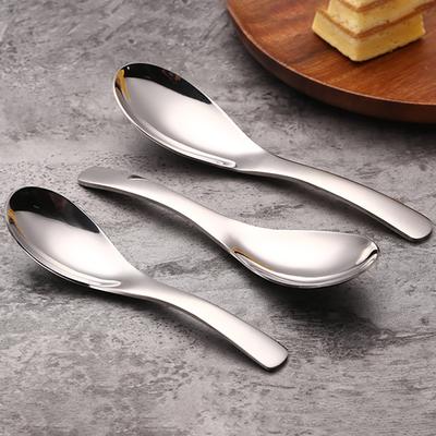 304 Edelstahl Löffel Reis Löffel Verdickt Haushalt Hotel Küche Suppe Löffel Chinesischen Stil Vertieft Palast Löffel