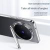Transparent Anti-yellowing Lens Stand Tempered Glass Protective Case For VIVO X300 Ultra X300s x300 X200 Ultra X200s X200 Cover