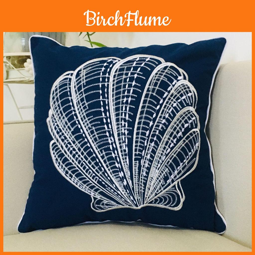 Canvas Ocean Series Throw Pillow Cover With 45cm For Home Decor And Lounge
