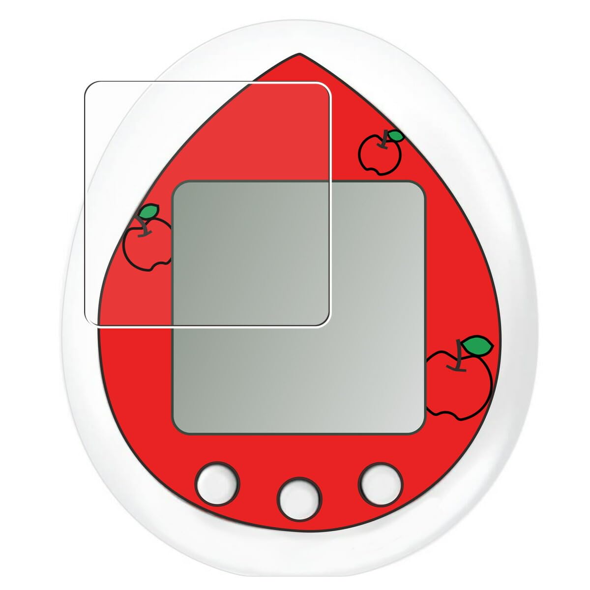

of CLEARVISTA Hello Kitty Tamagotchi Screen Protector Shock Blue Light Screen Made in Japan [Set 2] [10H Hardness, Absorption, Filtering,