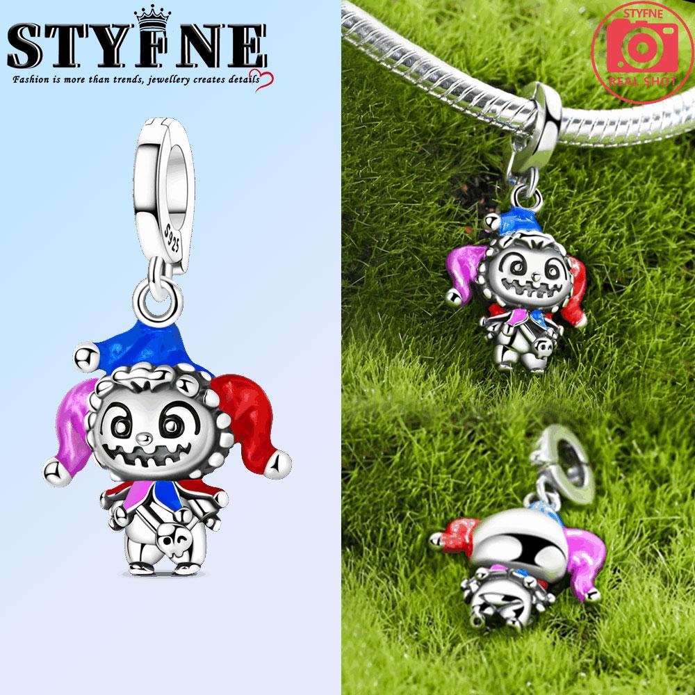 Copper Strawberry Rabbit Painter Doll Fox Charms Beads Fit Original Bracelet Necklace Fine Jewelry Women Diy Gifts