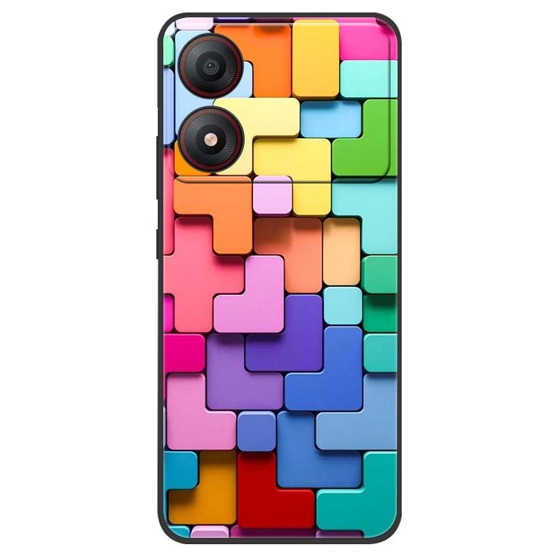 Per ZTE Blade A34 4G Custodia Antiurto TPU Morbido Silicone Cover per Telefono per ZTE Blade A 34 Custodia Verniciata per BladeA34 Lusso Cover