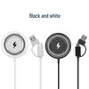 15W Magnetic Wireless Charger for Apple - Fast Charging 2-in-1 MagSafe Compatible.