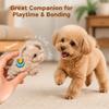 Mini Plush Squeaky Dog Toy Soft Puppy Chew Toy Cute Animal Pet Toy for Small Dogs Puppies Interactive 4 Colors