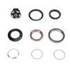 Bike Bearing Headset Aluminum Alloy 41.842?52mm Bicycle Tapered Tube Headset for Mountain Road Bike