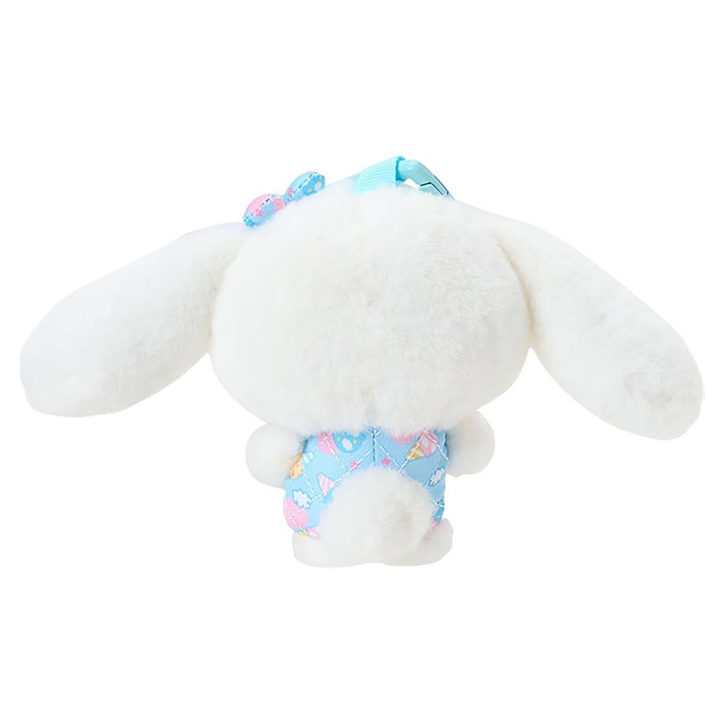 Sanrio Mascot Holder No Polyester and Ages 3 and 612944 (Minna Quilt) Cinnamoroll, Aluminum, Up,