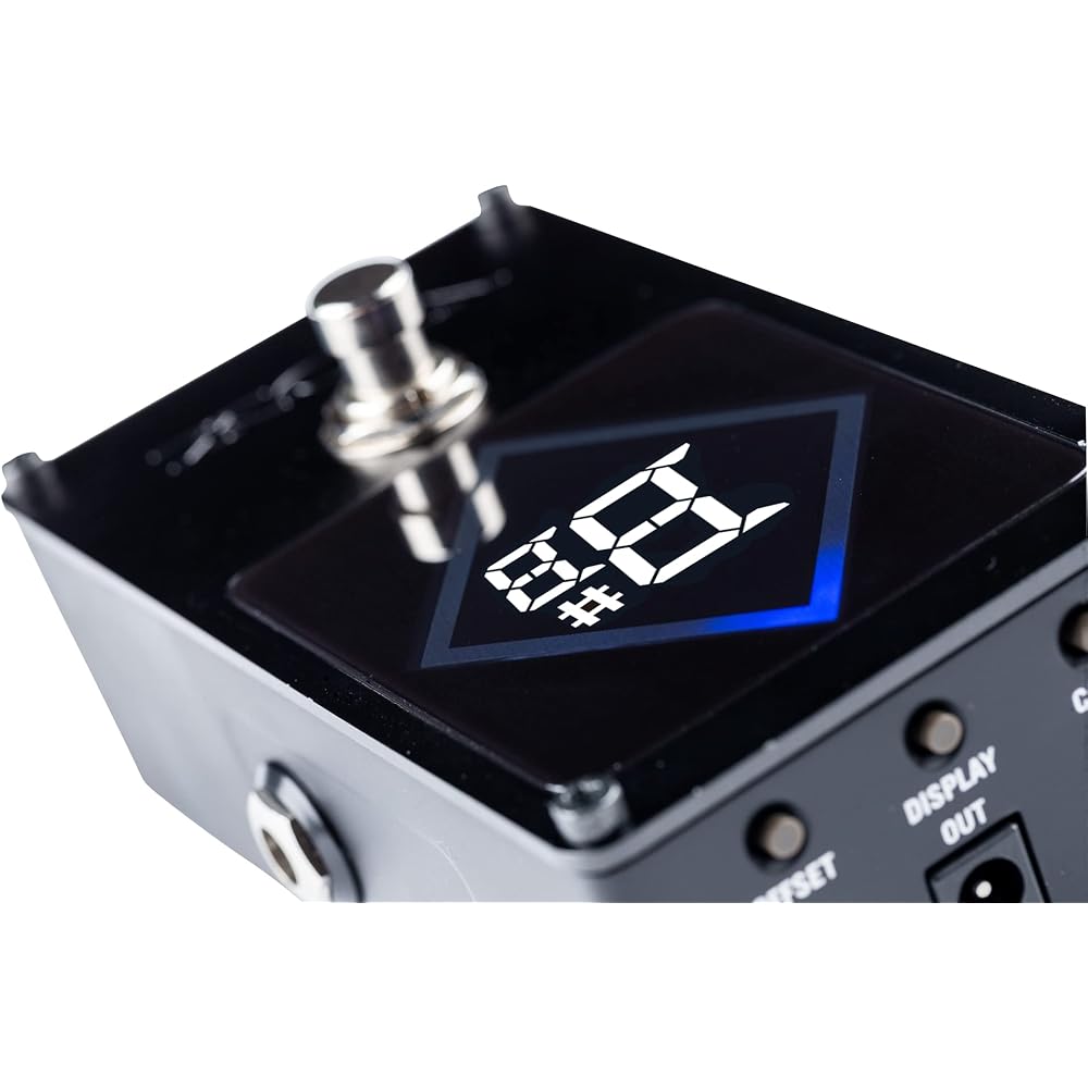 VOX Strobe Pedal Tuner VXT-1 ±0.02 cent Ultra High Accuracy Tuning Visibility Display
