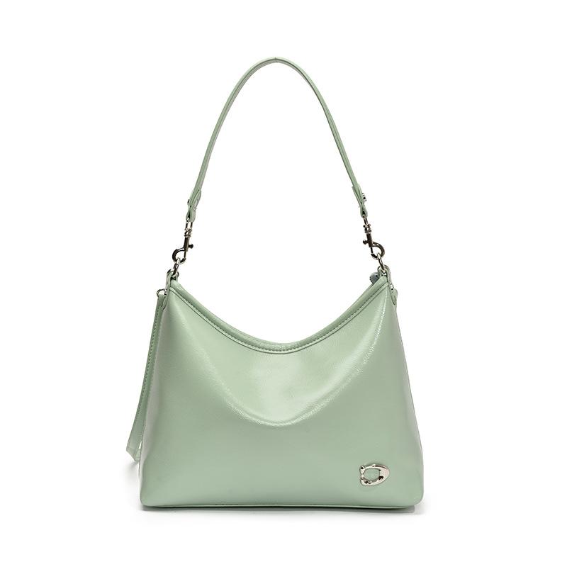 

В этом году популярна корейская версия, минималистичный стиль, однотонная, персонализированный масляный воск, сумка-пилот, высококлассная универсальная сумка-мессенджер для поездок на работу. мятный зеленый