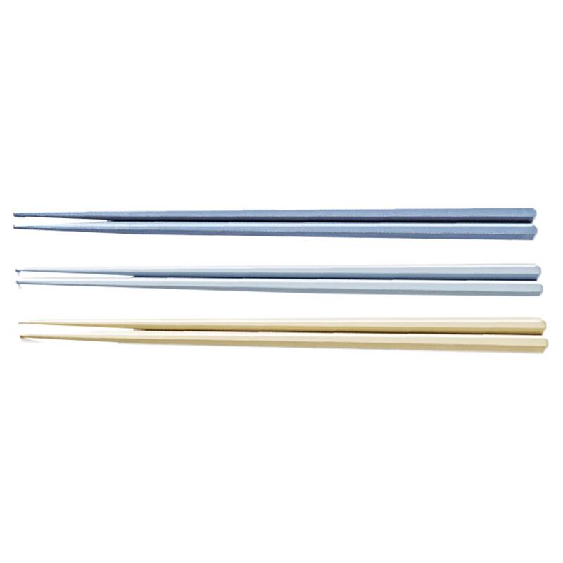 COOKER KING Anti-Mold Non-Slip Alloy Chopsticks, 5-Pair Set