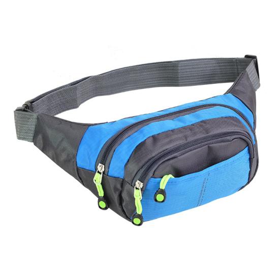 Utendørs Sport Midjeveske Lommebok Herre Dame Bum Belte Vanntett Nylon Fanny Pack