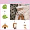 Adorable Animal Plush Toy Keychain Gift For Girls Perfect For Comfort And Cuddling