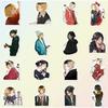 61 Haikyu!! PVC Stickers, Waterproof Graffiti Stickers, Popular, Cute, Stylish Anime and Manga Stickers for Diary Decoration, DIY Stickers for Cars, M