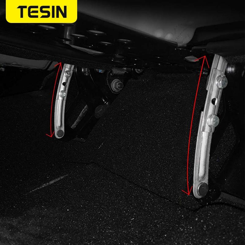 TESIN Interior Mouldings for Jeep Wrangler JL Rear Seat Recline Kit for Jeep Wrangler JL 2018    2022