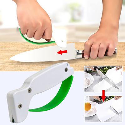Werten Sie Ihre Küchenmesser mit diesem tragbaren Messerschärfer auf - Perfekt für den Außenbereich!