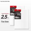 ZhongSheng 2.5CM Thick Fine Grain Linen Stretched Canvas