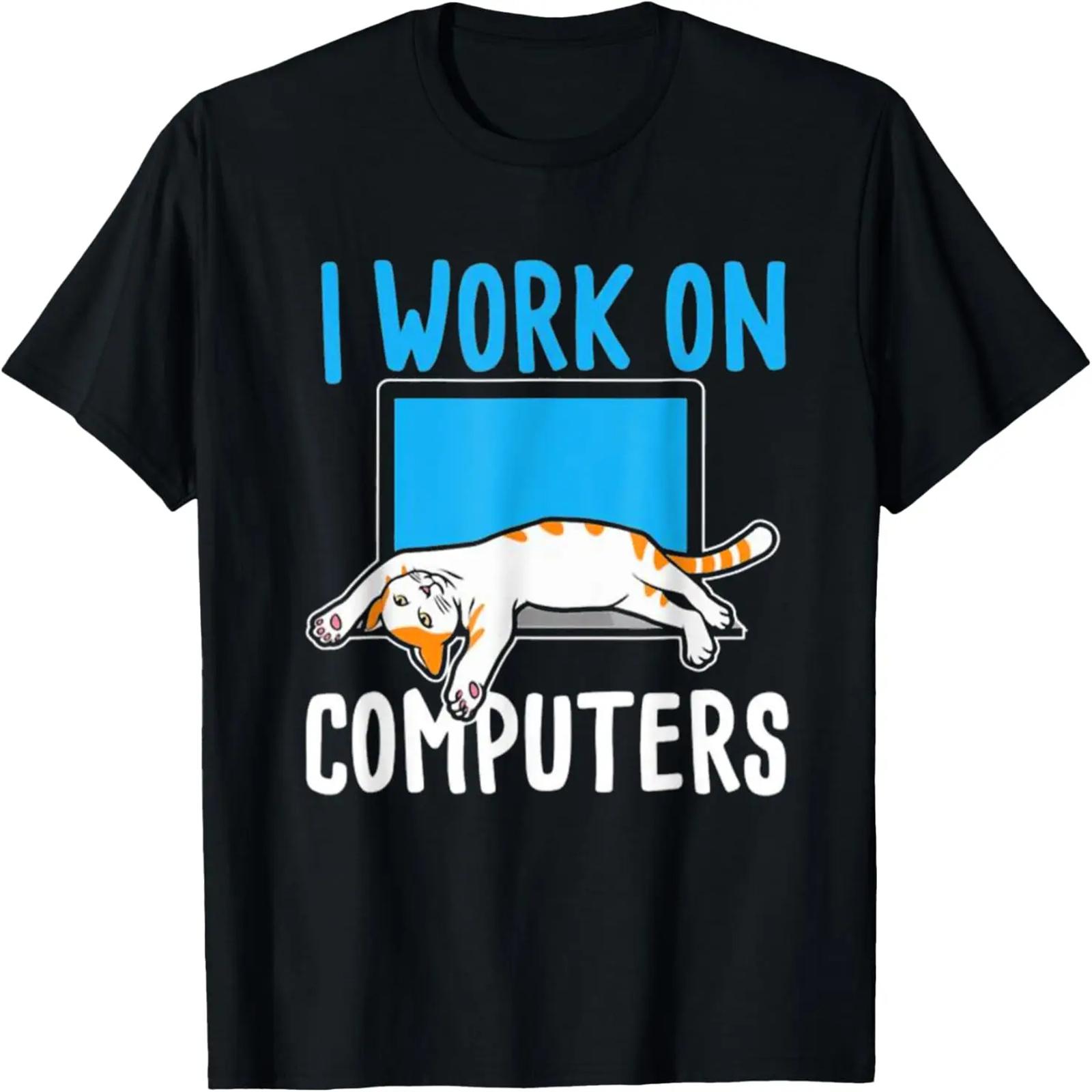 

Cybersecurity Outfit Computer Security Computer Engineer T-Shirt S
