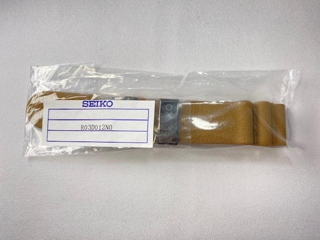R03D012N0 SEIKO Prospex 20mm Silicone Band Beige for Via SBDY059/ 4R36-08X0 (Ships Nekoposu)