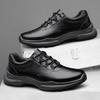 New Hot-selling Men's Casual Shoes Genuine Leather Sneakers Comfy Sports Shoes Outdoor Male Trainers Non-Slip Treking Footwear